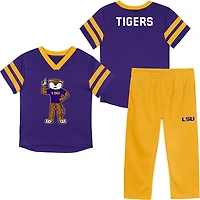 Outerstuff Toddlers' LSU Red Zone Mascot Top and Pant Set