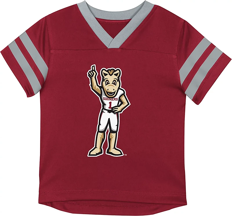 Outerstuff Toddlers' Oklahoma Red Zone Mascot Top and Pant Set