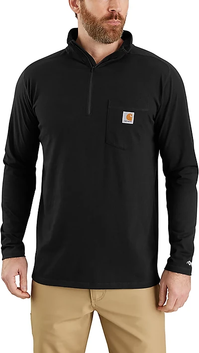 Carhartt Force Relaxed Fit Midweight Long-Sleeve 1/4-Zip Pullover Sweatshirt