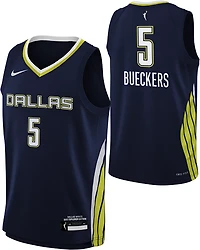 Nike Kids' Dallas Wings Paige Bueckers #5 Explorer Swingman Name and Number Jersey