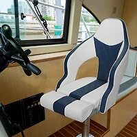 Leader Accessories Flip Up Captain Boat Seat