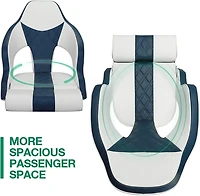 Leader Accessories Flip Up Captain Boat Seat