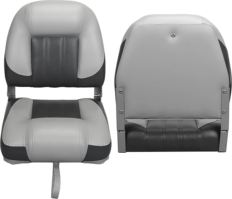 Leader Accessories Folding Low Back Boat Seats 2-Pack