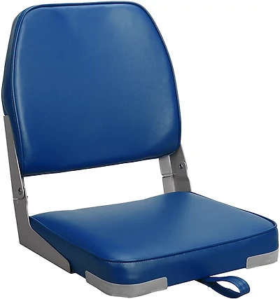 Leader Accessories Low Back Fold-Down Fishing Boat Seat