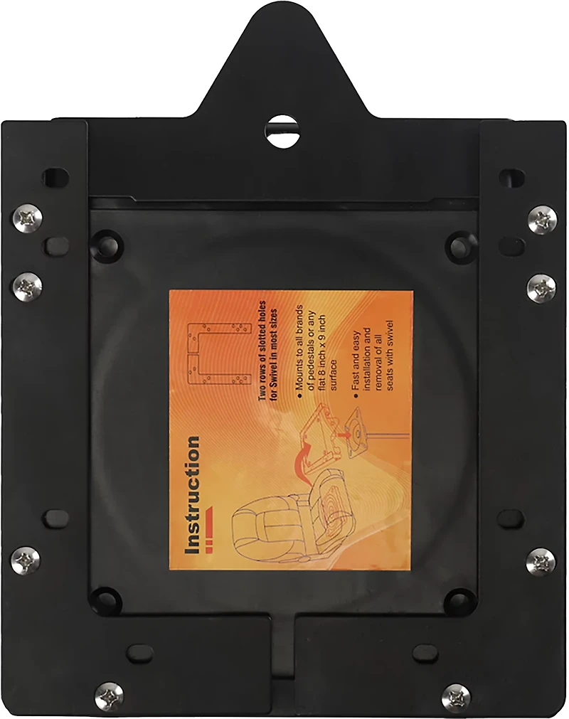 Leader Accessories Quick Disconnect Boat Seat Mounts with Swivels 2-Pack