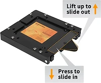 Leader Accessories Quick Disconnect Boat Seat Mounts with Swivels 2-Pack