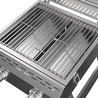 Megamaster 2-Burner Stainless Steel Portable Propane Gas Grill