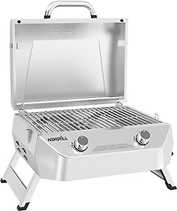 Nexgrill Stainless Steel 2-Burner Portable Gas Grill