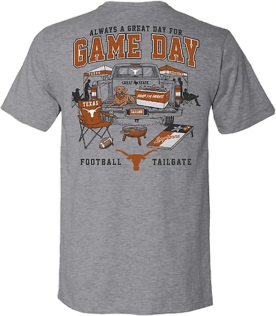 Great State Men's Texas Longhorns Game Day Tailgate Short Sleeve T-shirt