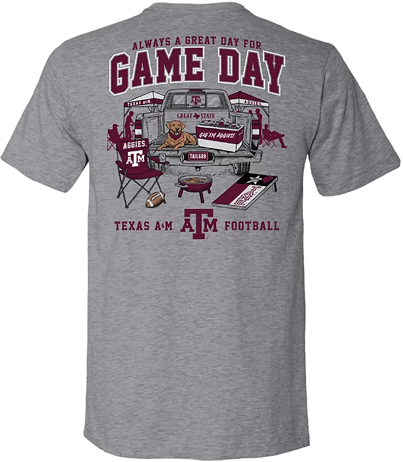 Great State Men's Texas A&M Aggies Game Day Tailgate Short Sleeve T-shirt