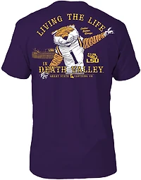 Great State Men's LSU Tigers Mascot Life Short Sleeve T-shirt