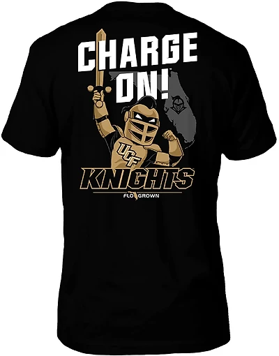 FLOGROWN Men's UCF Knights Charge On Short Sleeve T-shirt