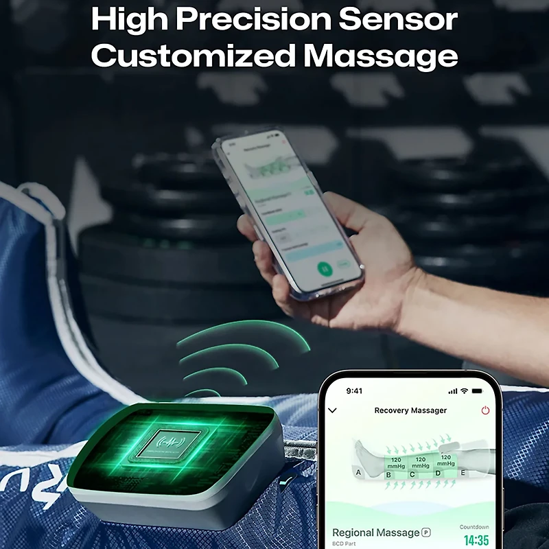 UREVO AI-Powered Wireless Recovery Massager