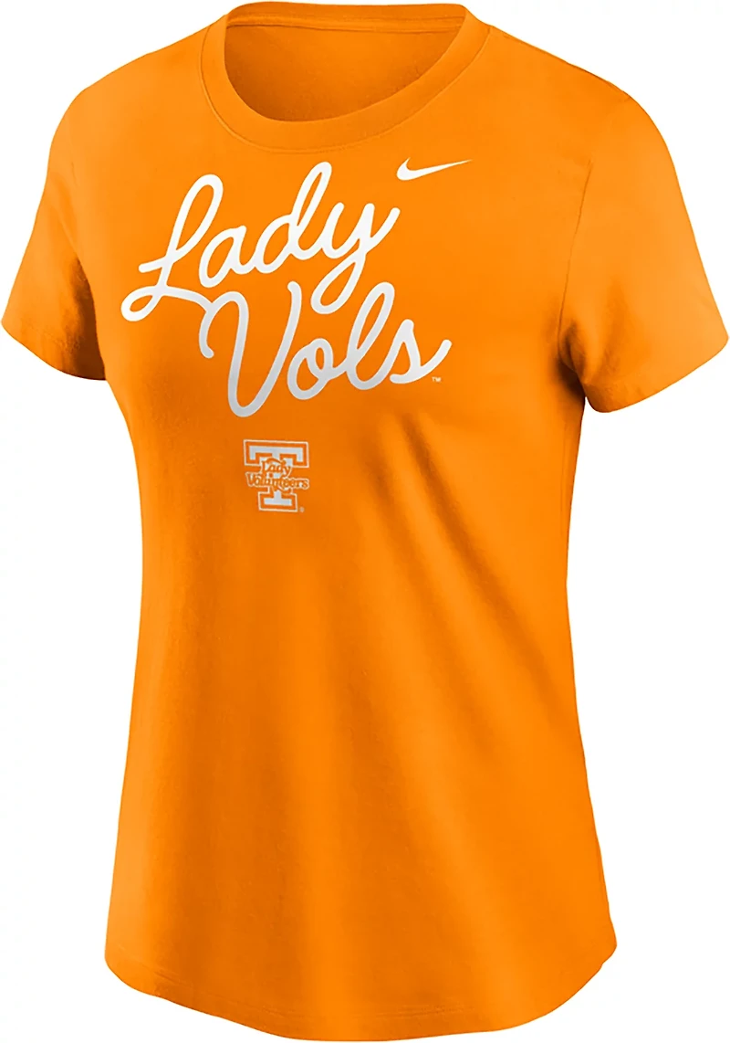 Nike Women's Tennessee Script Over Logo T-shirt