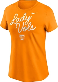 Nike Women's Tennessee Script Over Logo T-shirt