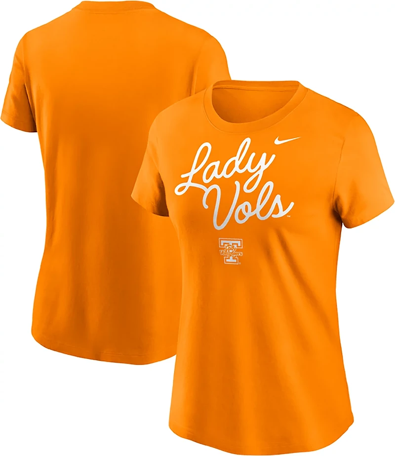 Nike Women's Tennessee Script Over Logo T-shirt