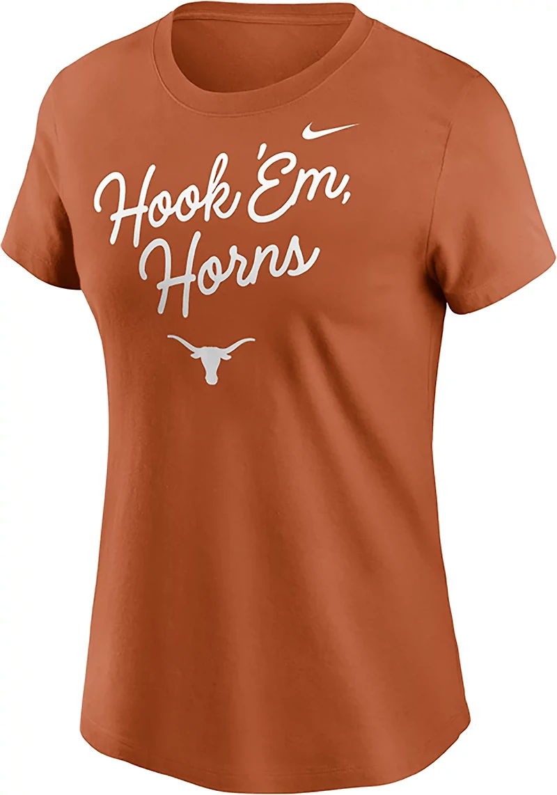 Nike Women's Texas Script Over Logo T-shirt