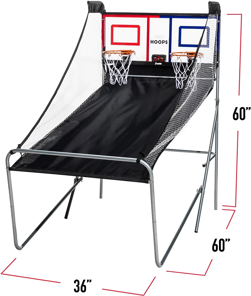 Franklin Dual Hoops Rebound Pro Arcade Basketball Game