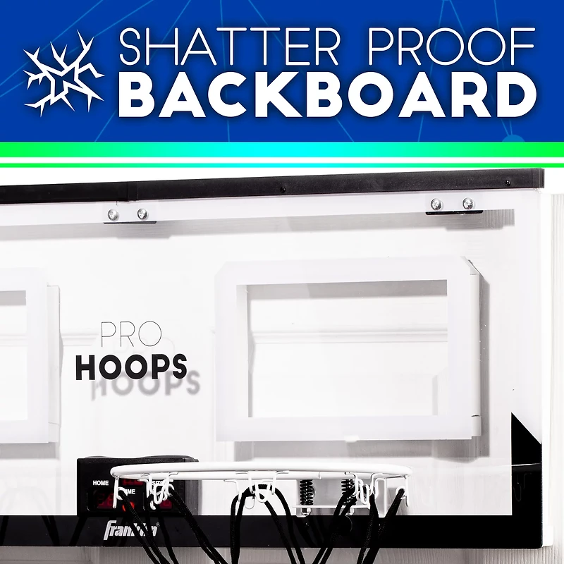 Franklin Dual Shot Pro Hoops LED Over-the-Door 2-Player Basketball Set