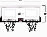 Franklin Dual Shot Pro Hoops LED Over-the-Door 2-Player Basketball Set