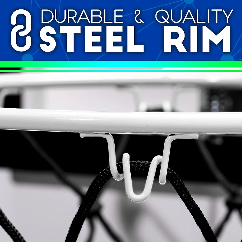 Franklin Dual Shot Pro Hoops LED Over-the-Door 2-Player Basketball Set