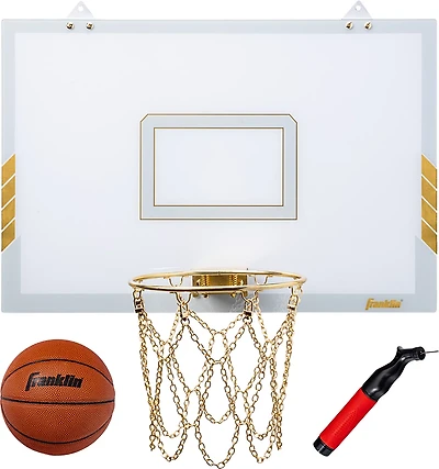Franklin Modern Chrome Mini Basketball Hoop Set