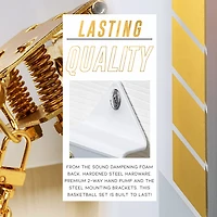 Franklin Modern Chrome Mini Basketball Hoop Set