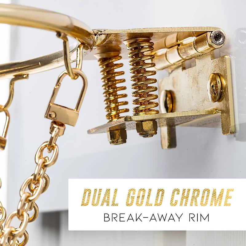 Franklin Modern Chrome Mini Basketball Hoop Set