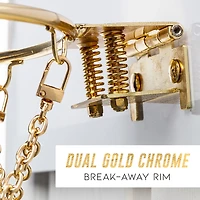 Franklin Modern Chrome Mini Basketball Hoop Set