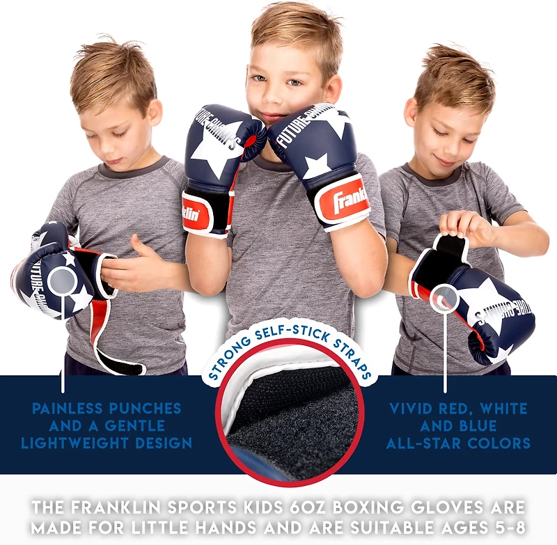 Franklin Kids' Future Champs 6 oz Boxing Gloves
