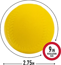Franklin Kids' XT Replacement Foam Baseballs