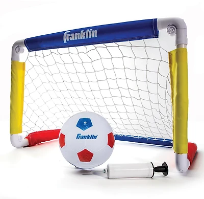 Franklin Kids' 24 in x 16 in x 16 in Soccer Goal with Ball and Pump