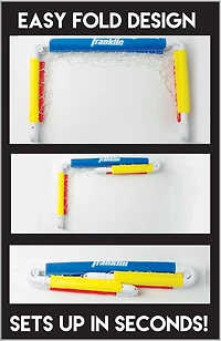 Franklin Kids' 24 in x 16 in x 16 in Soccer Goal with Ball and Pump