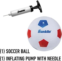 Franklin Kids' 24 in x 16 in x 16 in Soccer Goal with Ball and Pump