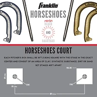 Franklin Recreational Horseshoe Game Set