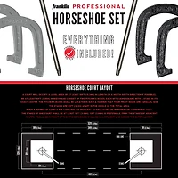 Franklin Advanced Horseshoe Game Set
