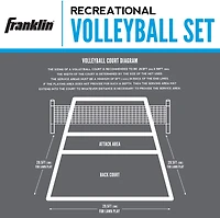 Franklin Recreational Volleyball Set
