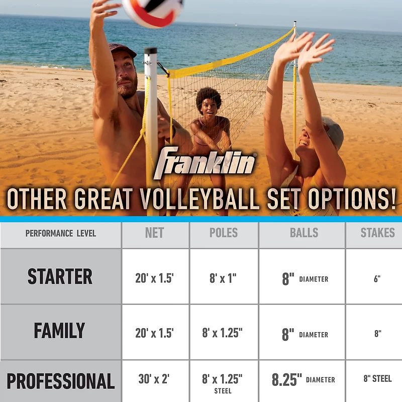 Franklin Recreational Volleyball Set