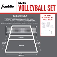 Franklin Elite Volleyball Net Set