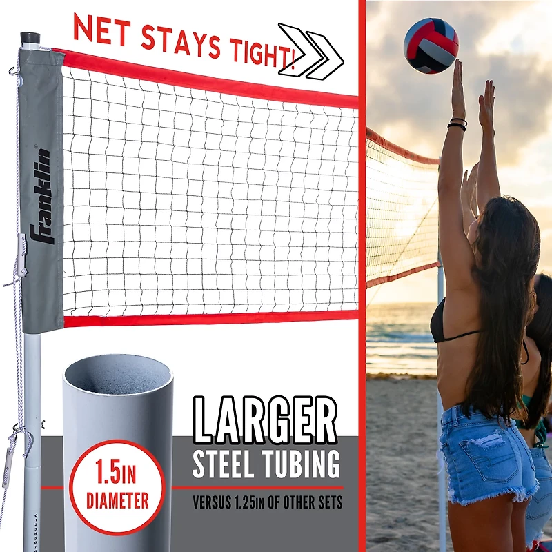 Franklin Elite Volleyball Net Set