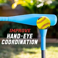 Franklin USA Foam Practice Softballs 4-Pack