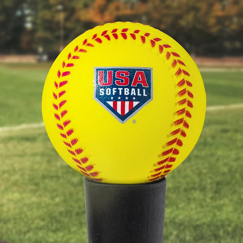 Franklin USA Foam Practice Softballs 4-Pack