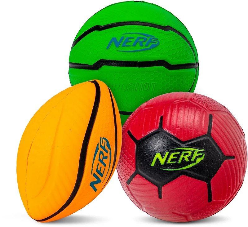 NERF Mini Foam Sports Ball Set