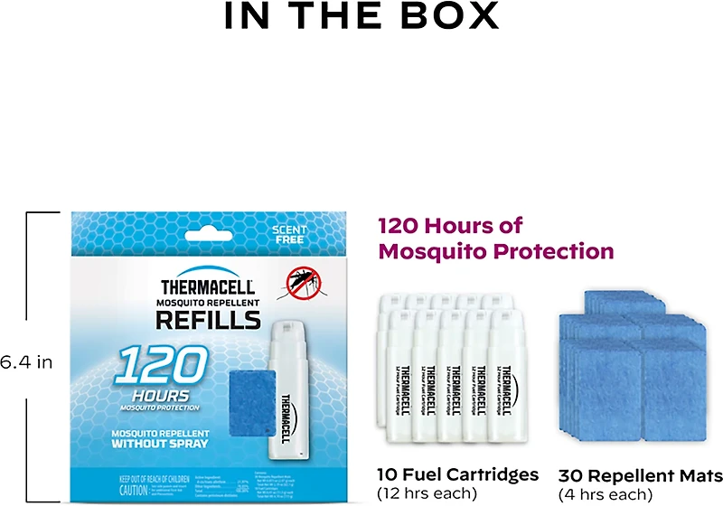 ThermaCELL Original Mosquito Repellent Refill Mega Pack
