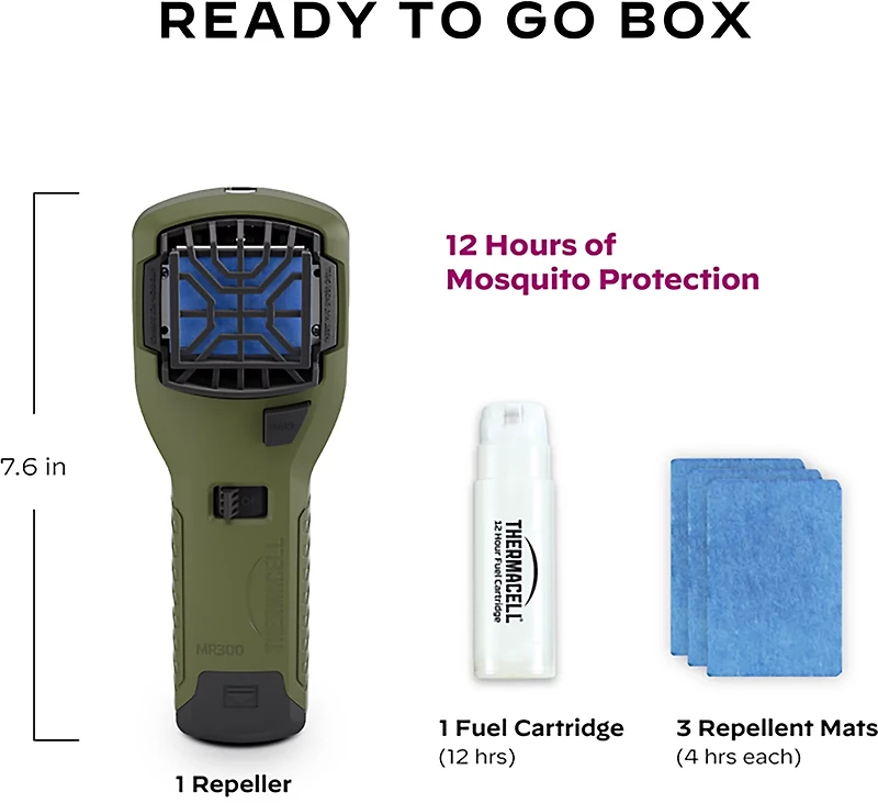 ThermaCELL MR300 Portable Mosquito Repeller