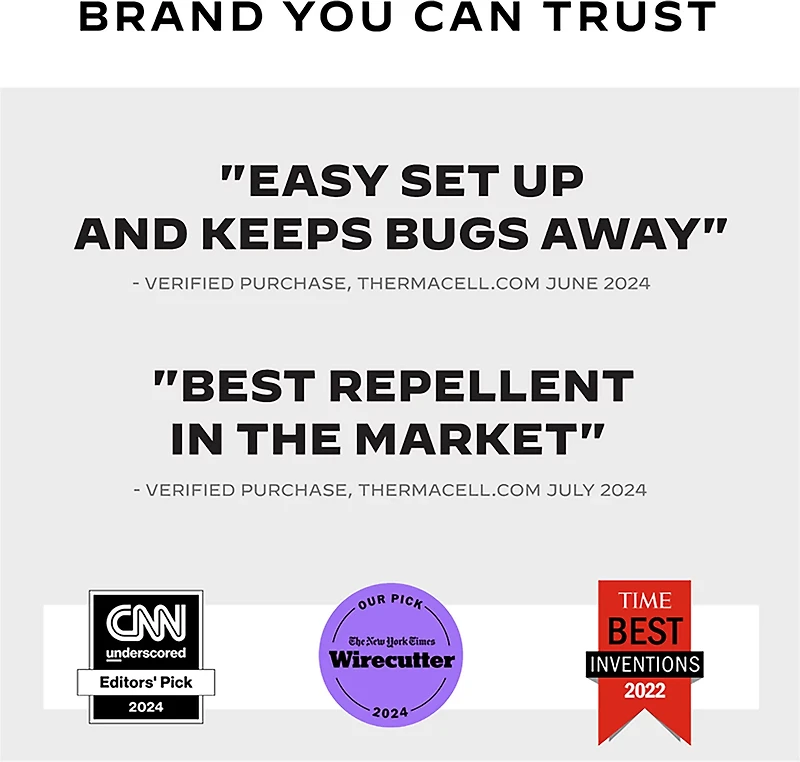 ThermaCELL Rechargeable Mosquito Repeller