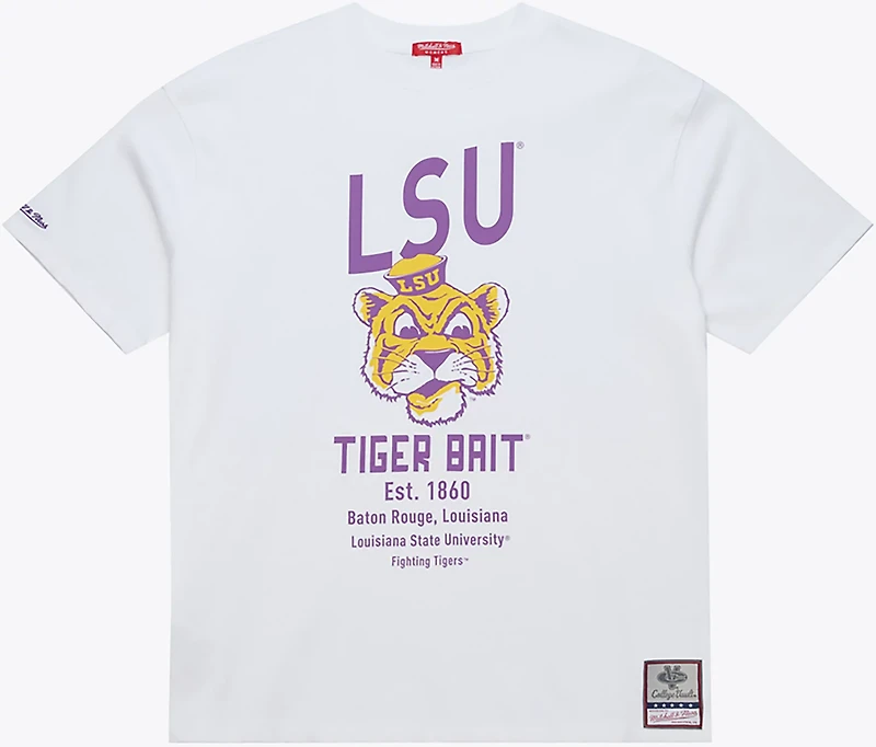 Mitchell & Ness Women's LSU Tigers Boyfriend Short Sleeve T-shirt