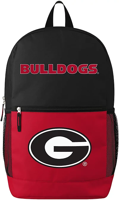 FOCO University of Georgia Big Logo Colorblock Backpack