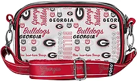 FOCO University of Georgia Paramour Printed Clear Camera Bag