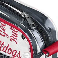 FOCO University of Georgia Paramour Printed Clear Camera Bag